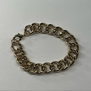 Gold Cuban Link Bracelet